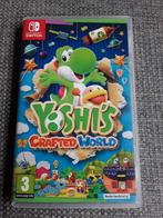 Nintendo Switch Game Yoshi's Crafted World, Avontuur en Actie, 2 spelers, Ophalen of Verzenden, Zo goed als nieuw