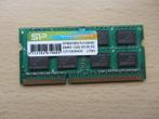 Silicon Power 2GB DDR3 PC3-10600 1333 MHz SODIMM, Computers en Software, RAM geheugen, 1333 MHz, DDR3, Ophalen of Verzenden, Zo goed als nieuw