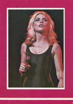 Blondie Ansichtkaart in uitstekende staat 1980, Verzenden, 1980 tot heden, Sterren en Beroemdheden