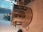 8 liter pan, Ophalen of Verzenden, Gebruikt, Rvs, Kookpan of Snelkookpan