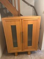 Jan des Bouvrie Tv-kast / Opbergkast, Huis en Inrichting, Kasten | Kledingkasten, Ophalen, Met deur(en), 100 tot 150 cm, Glas