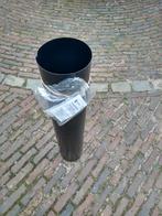 kachelpijp enkelwandig 15 cm diameter, lengte 80 cm, Ophalen, Minder dan 20 mm, Zo goed als nieuw, Minder dan 2 meter