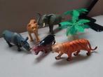 Jungle dieren 6-delige set, Kinderen en Baby's, Speelgoed | Actiefiguren, Ophalen of Verzenden, Zo goed als nieuw