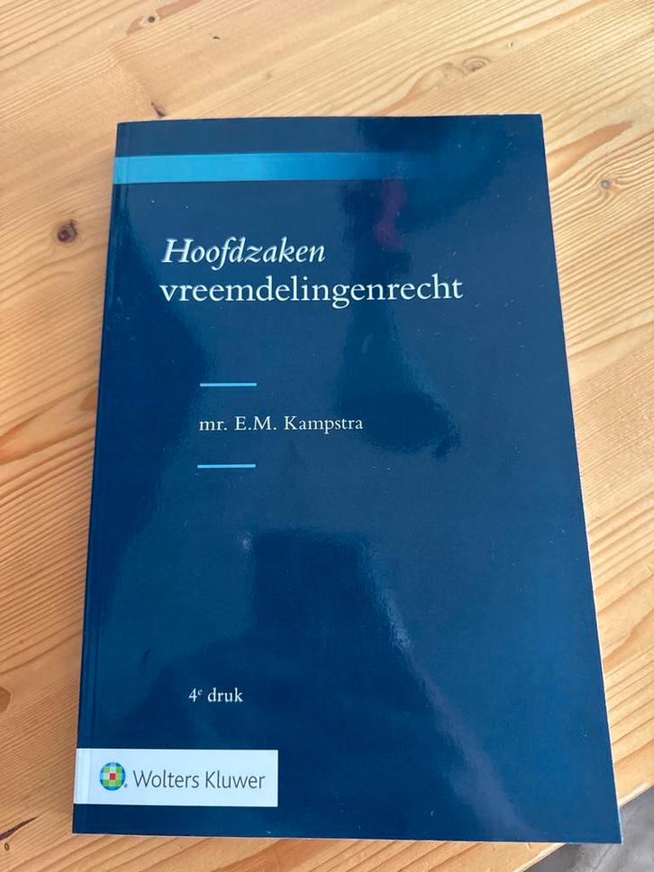 Hoofdzaken Vreemdelingenrecht - SJD, Boeken, Studieboeken en Cursussen, Zo goed als nieuw, HBO, Gamma, Ophalen of Verzenden