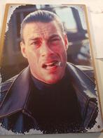 Jean Claude van Damme metalen bord, Ophalen of Verzenden, Nieuw