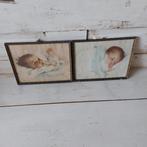 Baby afbeeldingen Bessie Peage Gutmang in lijst, Ophalen