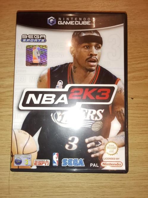 NBA 2k3, Spelcomputers en Games, Games | Nintendo GameCube, Zo goed als nieuw, Sport, 3 spelers of meer, Vanaf 3 jaar, Ophalen of Verzenden