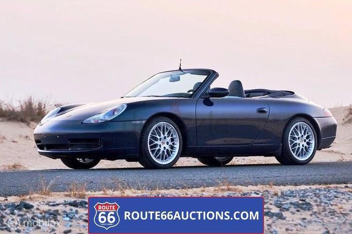 Porsche 911 Carrera 4 cabriolet | 2000 | Route 66 Auctions, Auto's, Oldtimers, Bedrijf, Te koop, Porsche, Benzine, Overige carrosserieën