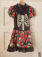 Halloween skelet jurk maat XS, Ophalen of Verzenden, Zo goed als nieuw, Halloween, Kleding