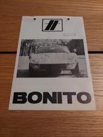 Brochure FT Bonito, Boeken, Auto's | Folders en Tijdschriften, Overige merken, Ophalen of Verzenden, Zo goed als nieuw