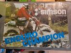 Simson poster DDR, Ophalen of Verzenden