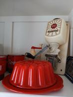 Pudding vorm met hartjes. Rood., Ophalen of Verzenden