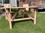 Grote tuintafel van douglashout, Ophalen, Nieuw, Rechthoekig, Hout