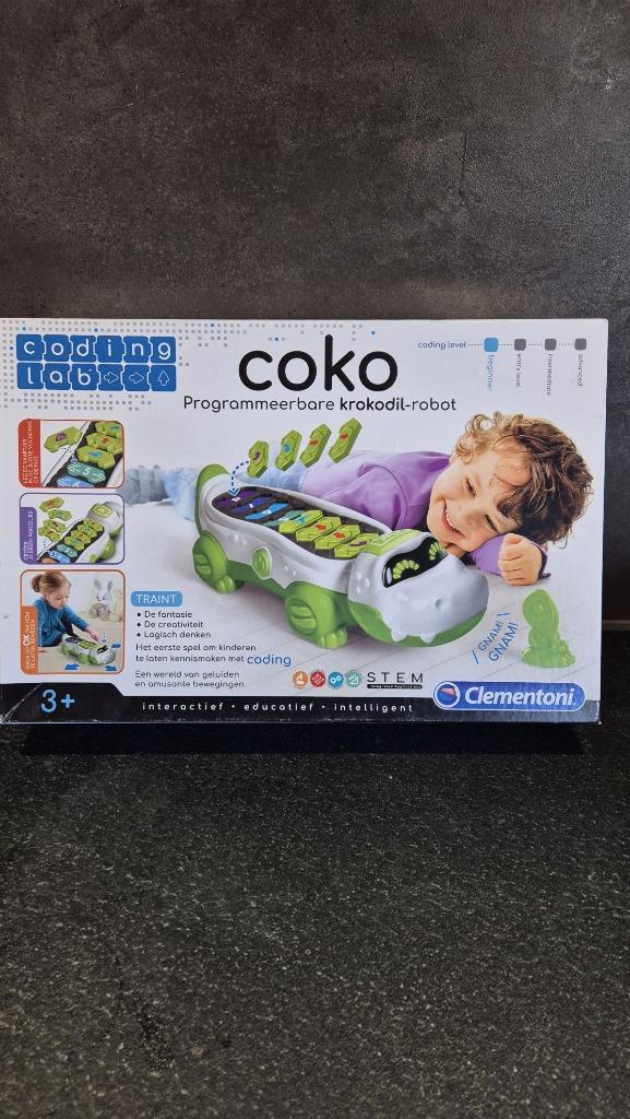 Clementoni Coding Robot Coko, programmeerbaar. 8C10, Kinderen en Baby's, Speelgoed | Educatief en Creatief, Gebruikt, Ophalen of Verzenden