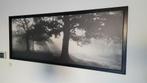 Ikea Björkstra poster met zwarte lijst 140x56cm, Huis en Inrichting, Woonaccessoires | Schilderijen, Tekeningen en Foto's, Ophalen