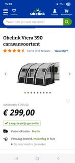 Obelink Viera 390 voortent deeltent, Ophalen of Verzenden