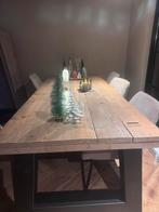 Robuuste set: Eettafel, TV-meubel & Salontafel - Grey Wash, Ophalen