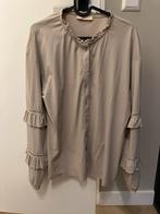 Travelblouse Triple Nine Crème - Maat L, Ophalen of Verzenden, Zo goed als nieuw, Maat 42/44 (L), Beige