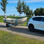 Cresent 420 met 8pk honda 4-takt en Pega trailer, Watersport en Boten, Benzine, Buitenboordmotor, Polyester, Gebruikt