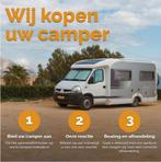 Gezocht Half-integraal camper/detleffs/bürstner/knaus/hymer✅, Caravans en Kamperen, Campers, Diesel, Bedrijf, 5 tot 6 meter, Half-integraal
