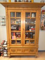 Antieke kast vitrine en lade, Antiek en Kunst, Antiek | Meubels | Kasten, Ophalen