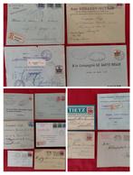 DUITSE RIJK 1917 Bezetting België WWI lotje brieven Germania, Postzegels en Munten, Brieven en Enveloppen | Buitenland, Ophalen of Verzenden