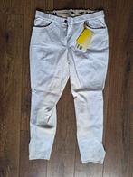 HKM witte rijbroek, Dieren en Toebehoren, Paardrijkleding, Ophalen of Verzenden, Zo goed als nieuw, Dressuur, Onderkleding