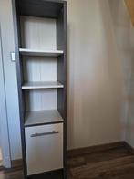 Smalle kast met lade en planken, Ophalen, Minder dan 50 cm, Met deur(en), 100 tot 150 cm