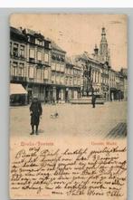 Breda Fontein groote Markt uitg C.G. Aarts 1901, Verzamelen, Verzenden, Voor 1920, Gelopen, Noord-Brabant