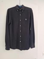 Ralph Lauren - overhemd - herenmaat S - featherweight mesh, Halswijdte 38 (S) of kleiner, Zwart, Ralph Lauren, Ophalen of Verzenden