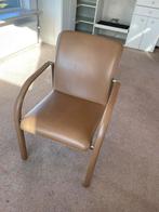 4 Leolux stoelen - Bruin - Gebruikt, Ophalen, Gebruikt, Bruin, Leer