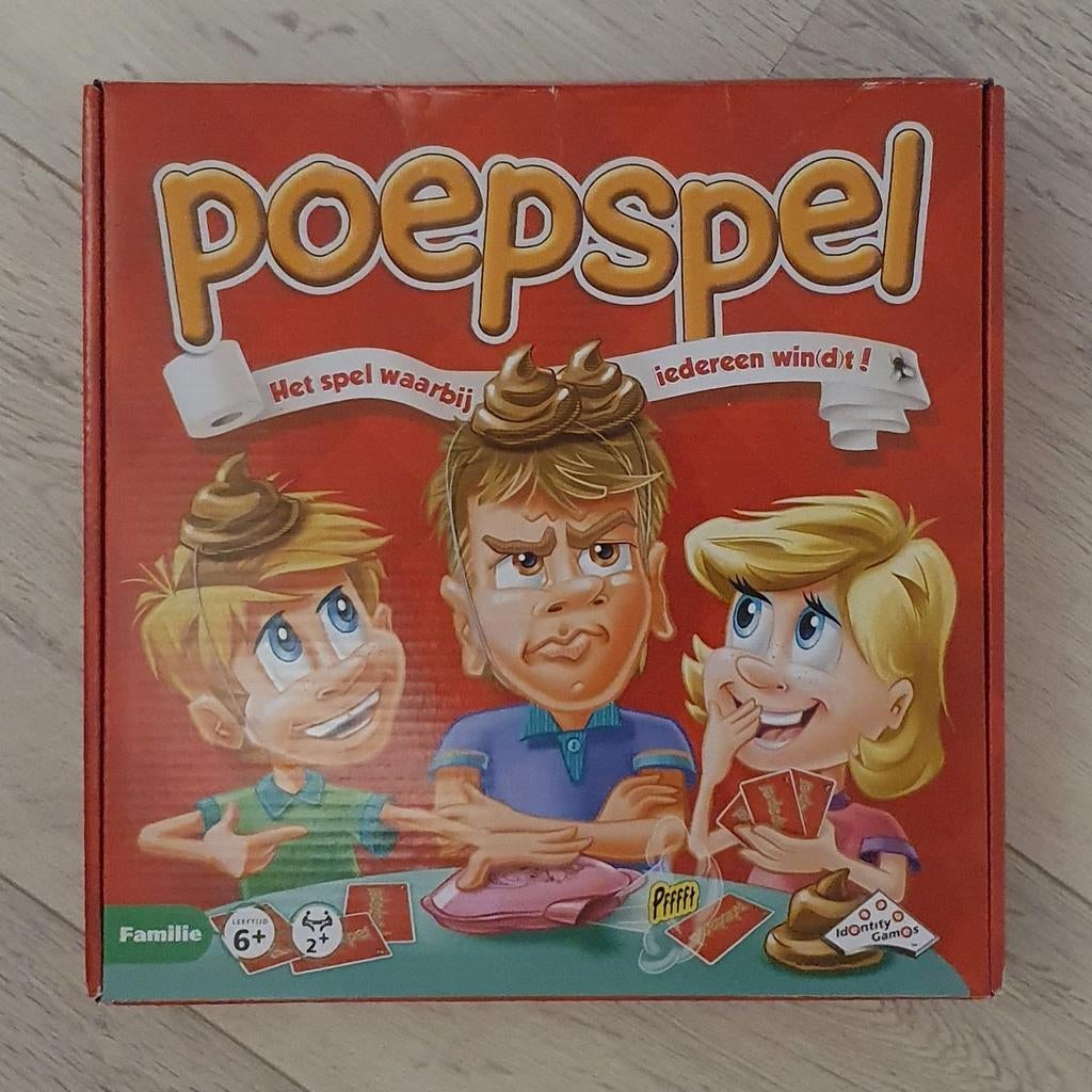 Poepspel bordspel, Ophalen of Verzenden