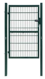 IJzeren tuinpoort hek looppoort draaihek groen GRATIS BEZORG, Staal, Verzenden, Minder dan 100 cm, 100 tot 150 cm