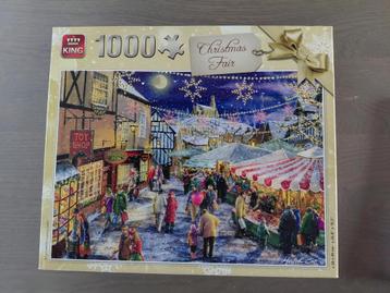 Christmas Fair Kerstpuzzel 1000 stukjes  beschikbaar voor biedingen