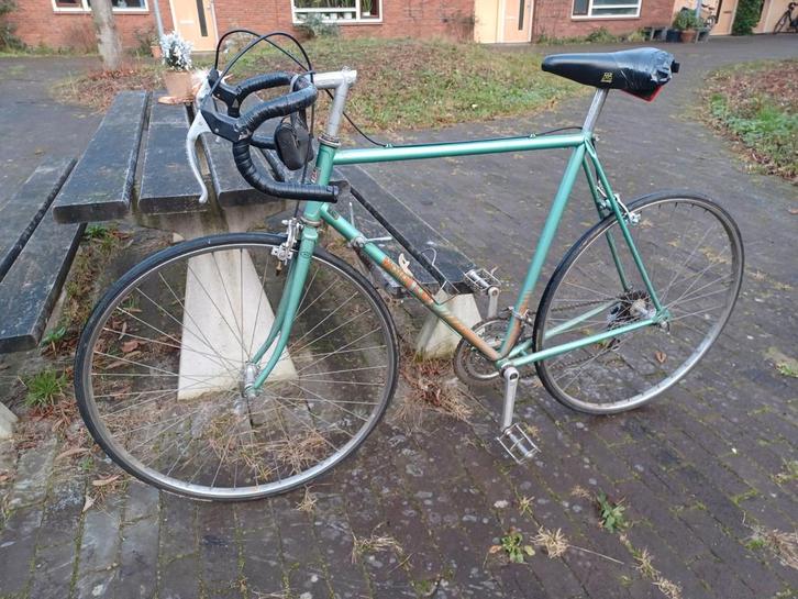 Motobecane racefiets maat 60, retro/vintage, goede staat!, Fietsen en Brommers, Fietsen | Racefietsen, Gebruikt, Dames, Overige merken