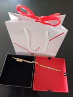 3 Kleuren 9 karaats gouden armband 19 cm - ongedragen-, Ophalen, Nieuw, Overige kleuren, Goud