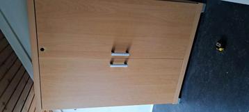 Gratis kast met 2 deuren en 2 planken