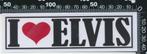 Sticker: Elvis Presley - I love (2), Ophalen of Verzenden, Zo goed als nieuw, Bedrijf of Vereniging