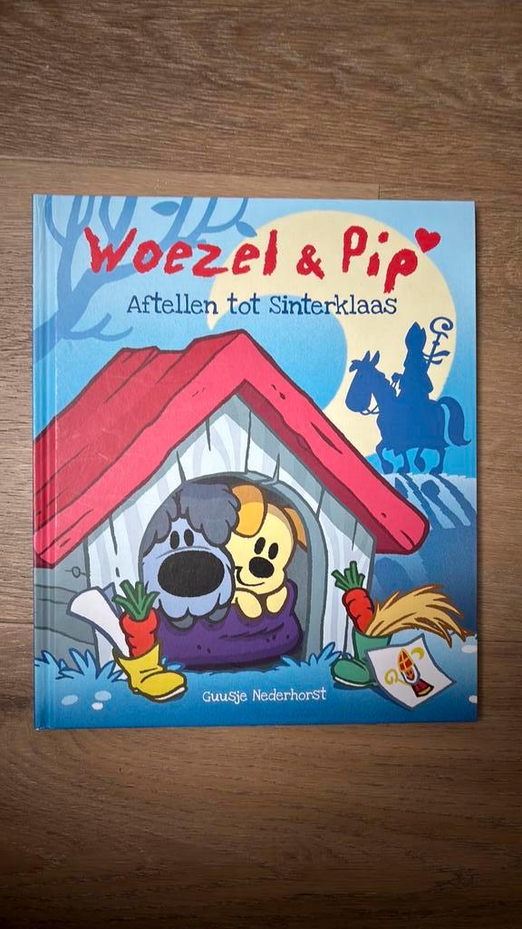Guusje Nederhorst - Aftellen tot Sinterklaas, Boeken, Prentenboeken en Plaatjesalbums, Zo goed als nieuw, Ophalen