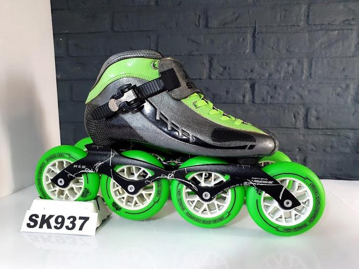 Stone ST Skeelers Skates 4x100 100mm Wielen Maat 40, Sport en Fitness, Skeelers, Zo goed als nieuw, Inline skates 4 wielen, Powerslide