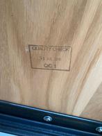 Stoere houten eettafel met stalen frame, Huis en Inrichting, Tafels | Eettafels, Gebruikt, Eikenhout, Vijf personen of meer, 150 tot 200 cm