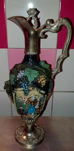 Karaf wijn handbeschilderd italy, Ophalen