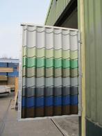 dakpanplaten in diverse kleuren leverbaar, Zwart, Nieuw, 15 m² of meer, Metaal