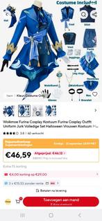 Furina cosplay outfit met accesoires Genshin Impact, Hobby en Vrije tijd, Kostuums, Theaterbenodigdheden en LARP, Ophalen of Verzenden