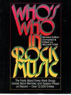 Who's who in rock music revised edition by William York, Boeken, Muziek, Zo goed als nieuw, Verzenden, William York, Genre of Stijl