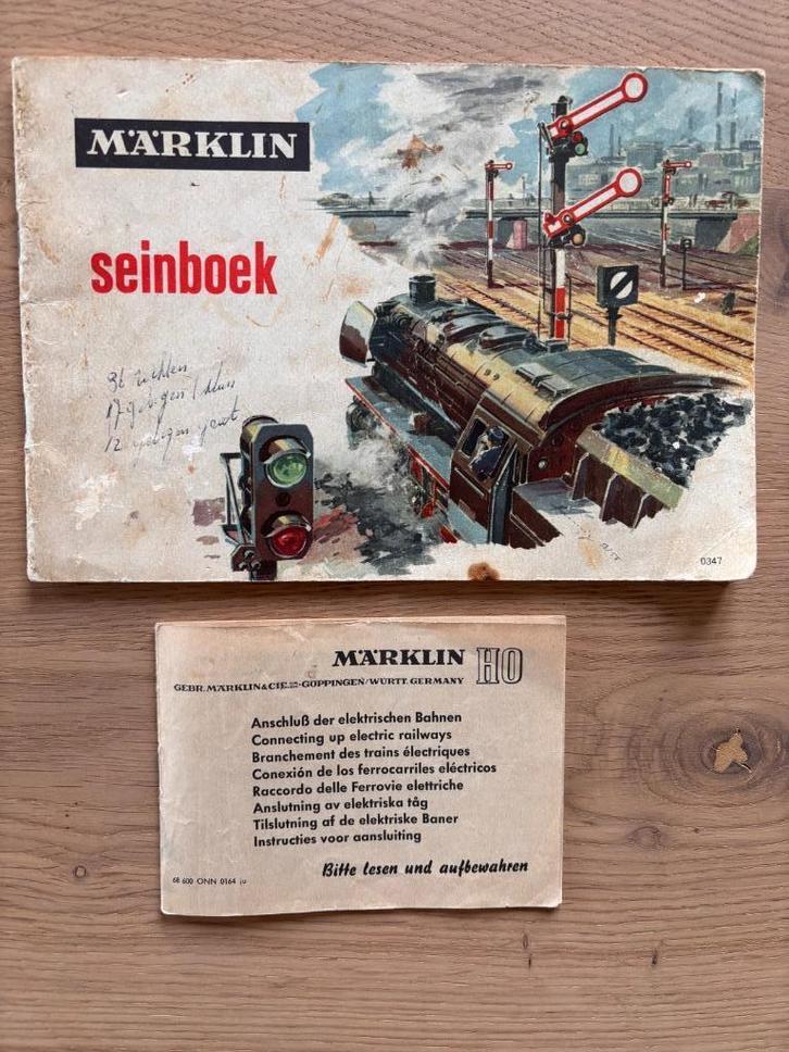 Märklin seinboek, Hobby en Vrije tijd, Modeltreinen | H0, Gebruikt, Boek, Tijdschrift of Catalogus, Wisselstroom, Märklin, Ophalen of Verzenden