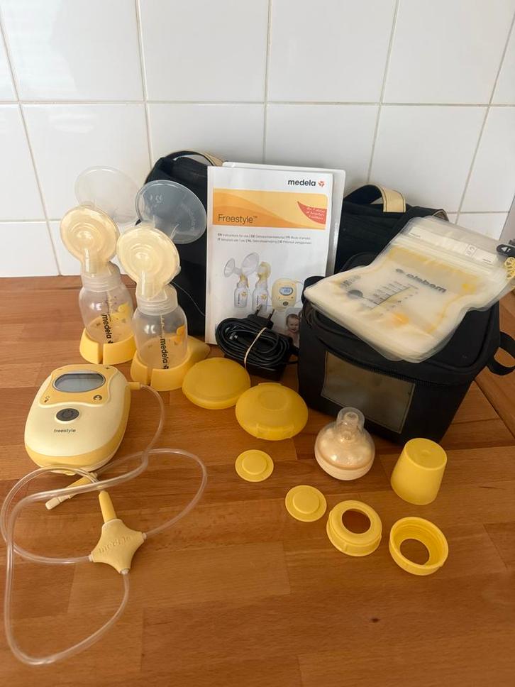 Medela Freestyle Elektrische Borstkolf, Kinderen en Baby's, Babyvoeding en Toebehoren, Gebruikt, Borstkolf, Ophalen of Verzenden