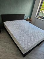 Boxspring Riga 160x200 stof, 160 cm, Zo goed als nieuw, Ophalen, Tweepersoons