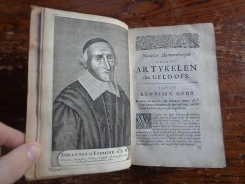 Johan d'Espagne - Alle de Wercken. - 1685 - perkament, Antiek en Kunst, Antiek | Boeken en Bijbels, Verzenden