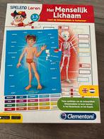 Clementoni Puzzel Tweetalig Menselijk Lichaam Educatief, Ophalen of Verzenden, Meer dan 50 stukjes, Zo goed als nieuw, 4 tot 6 jaar